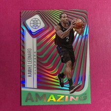 🐶 2020-21 Illusions KAWHI LEONARD Amazing Clear Acetate No. 18 'Free Shipping'