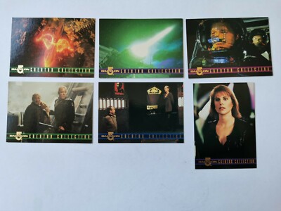 Babylon 5 - Trading Cards - Creator Collection (Sammelkarten Nr 1,3,5,6,7 & 8)