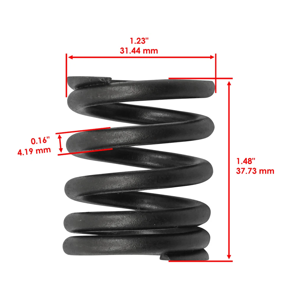 Kit de válvula de escape de admisión de cilindro para Kawasaki Bayou 300 KLF300C 1986-2005 Foto 4 de 4