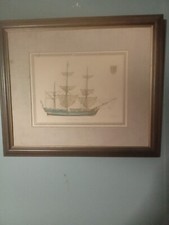 Rms Bounty Lithograph 