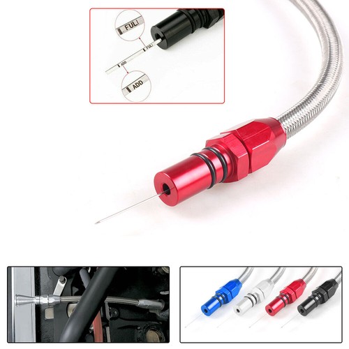 TH350 400 Red Transmission Dipstick for GM Chevy TH350 TH400 Turbo SBC