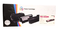 Toner Cartridge High Yield Compatible with TN 433 Magenta New
