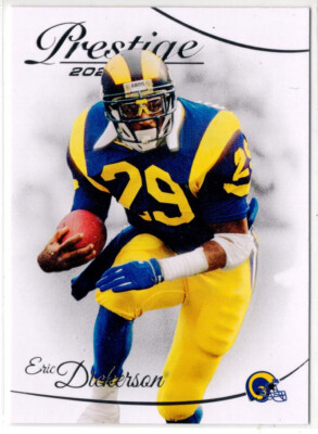 2023 Panini Prestige Football Eric Dickerson No. 172 Los Angeles Rams