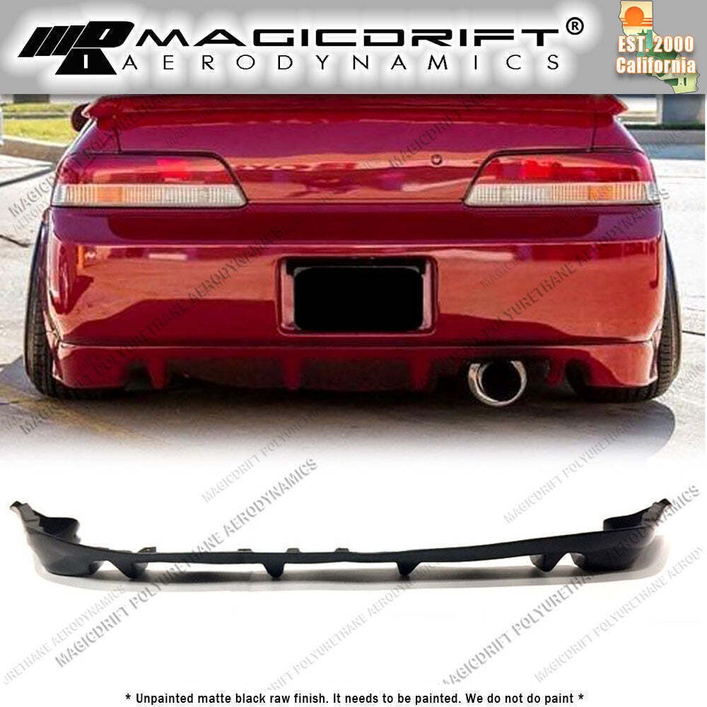 For 97-01 Honda Prelude BB6 MUGEN MUG Style Rear Bumper Lip Lower