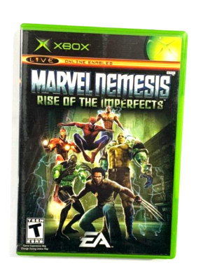 Marvel Nemesis: Rise of the Imperfects - Microsoft Xbox - Case Only/No Game