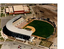 THE DIAMOND RICHMOND VIRGINIA BRAVES  8X10 PHOTO MLB HOF  BASEBALL USA
