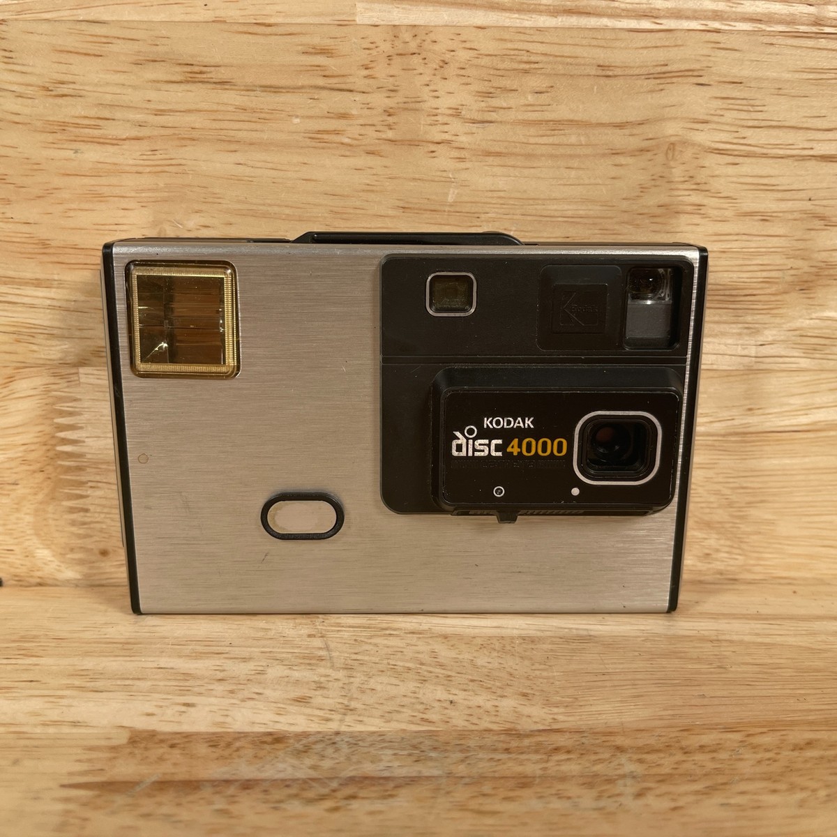 Vintage Kodak Disc4000 Silver/Black 1:2.8/12.5mm Lens Built-In