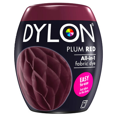 Dylon 350G Pflaume Rote Maschinenfarbstoff-Pod