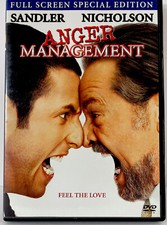 Anger Management 2003 DVD  Comedy Adam Sandler, Jack Nicholson