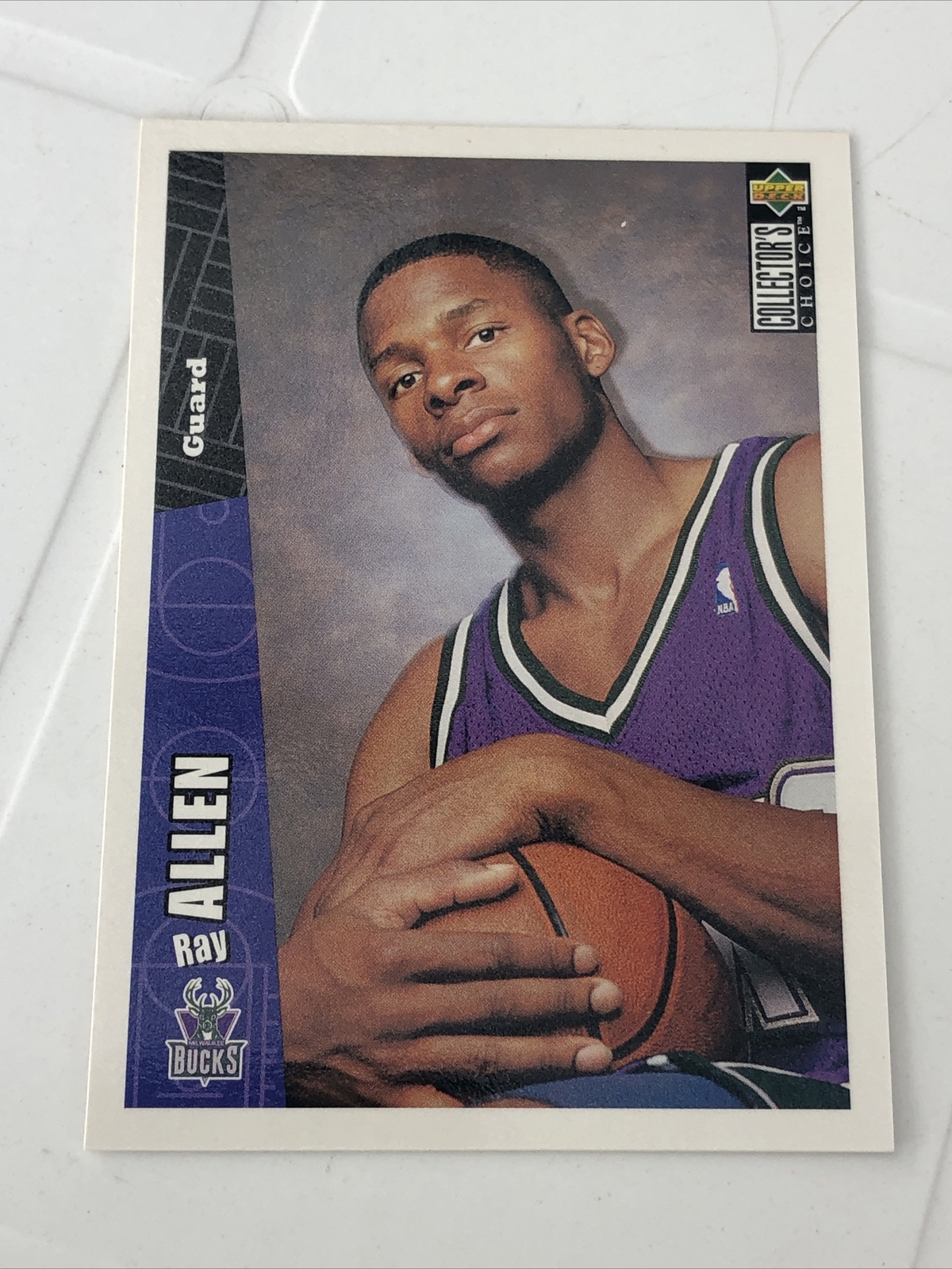 1996-97 Upper Deck Collector’s Choice Ray Allen #278 Rookie