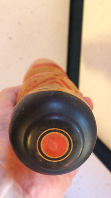 Poupée japonaise en bois acienne, Kokeshi OKAZAKI Jinji
