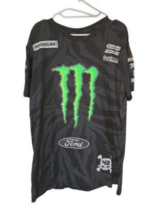 Hoonigan MONSTER ENERGY hoonicorn Gym7 Sponsored Short Sleeve T-Shirt XL