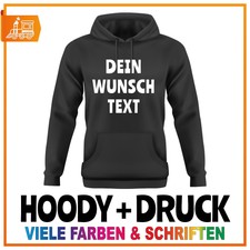 Hoodie Kapuzenpullover Kapu selber bedrucken ...