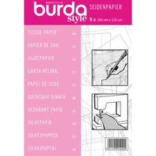 Seidenpapier Burda Style | weiß