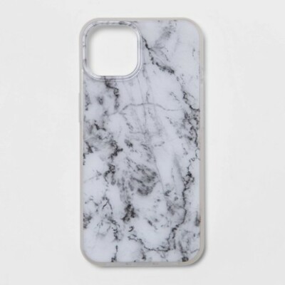 heyday Apple iPhone 13 Case in White Marble