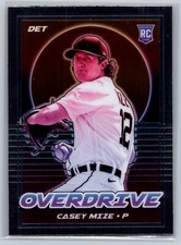 2021 Panini Chronicles Overdrive Baseball #17 Casey Mize RC Detroit Tigers