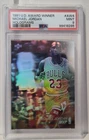 1991 UPPER DECK AWARD WINNER MICHAEL JORDAN HOLOGRAM HOF #AW4 PSA 9