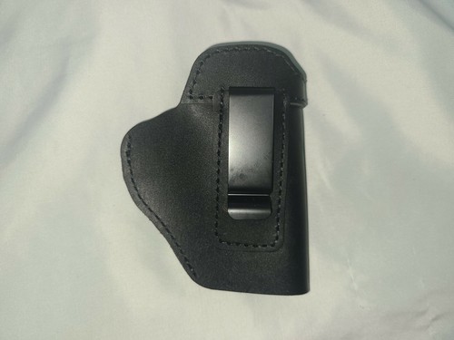 URBAN CAMO UNIVERSAL LEATHER HOLSTER (Black) RH IWB/LH OWB - Picture 2 of 2