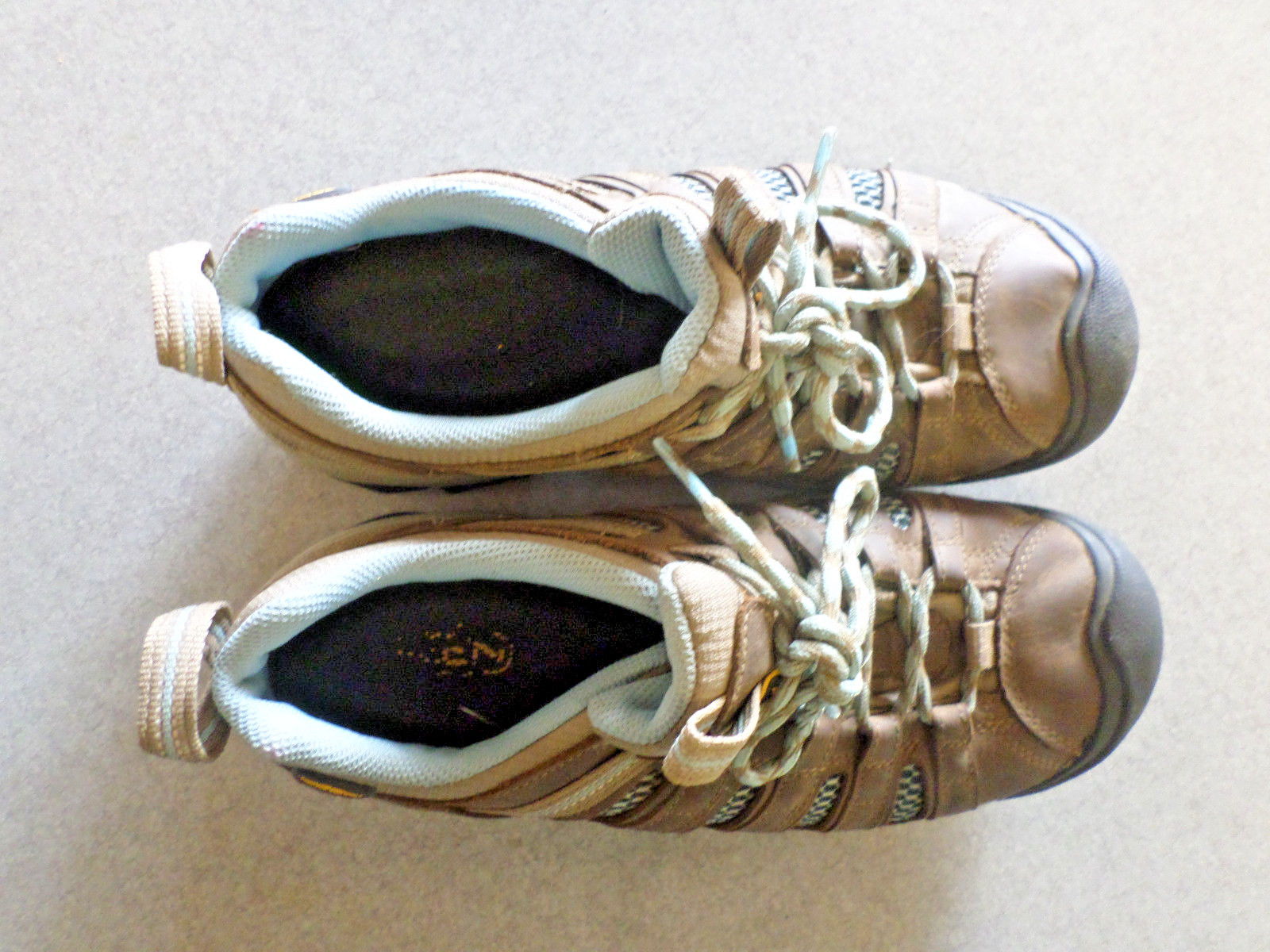 KEEN Scarpe da trekking in pelle marrone da donna 7 5 (38 euro)