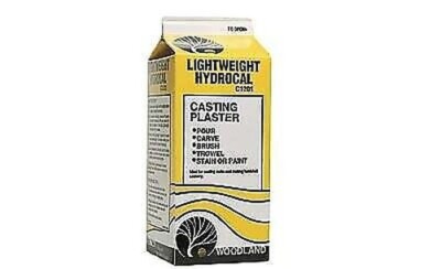 Lightweight Hydrocal Casting Plaster (900g) Woodland scenics C1201