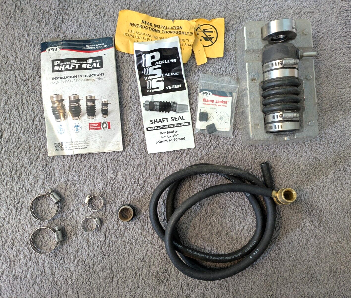 PYI Inc. PSS Shaft Seal 02-118-134 Shaft Diameter 1-1/8" Tube Diameter 1-3/4"