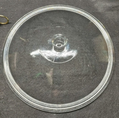 CLEAR GLASS LID REPLACEMENT LID 12'' FOR CROCK POTS SKILLETS PANS