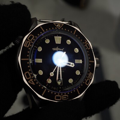 HEIMDALLR Titanium Sea Ghost NTTD Dive Watch 200M NH35A -20 42mm