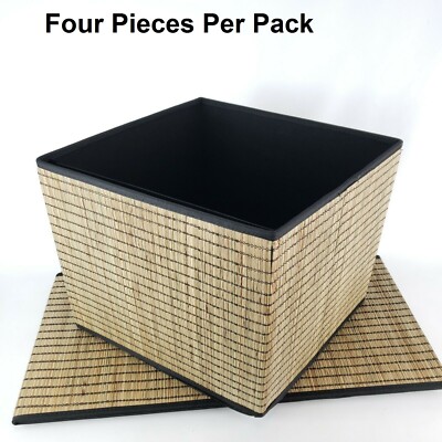 4 x IKEA GNABBAS Aufbewahrungsbox Regal klappbar Organizer Kallax Regal Expedite