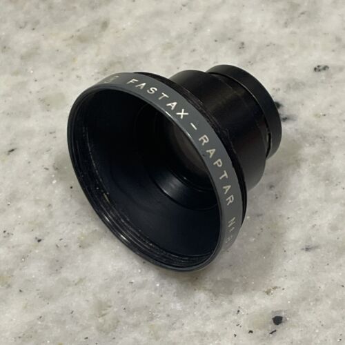 Wollensak Fastax Raptar 2” 50mm f2.7 Lens Vintage # 853430 - Picture 4 of 15