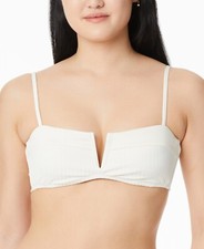 Sanctuary COCOUNT MILK Refresh Rib Bikini Swim Top, US Large