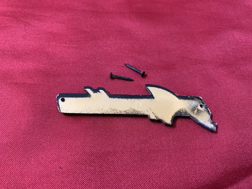 Apollo Teisco Guitar or Bass Badge Logo Plate Vintage Japan Part - 第 5/5 張圖片