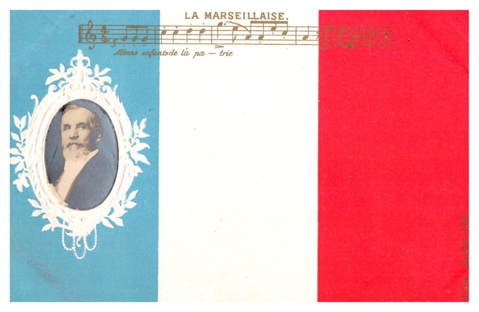 France General President Army Navy Marines Military Politics Flag