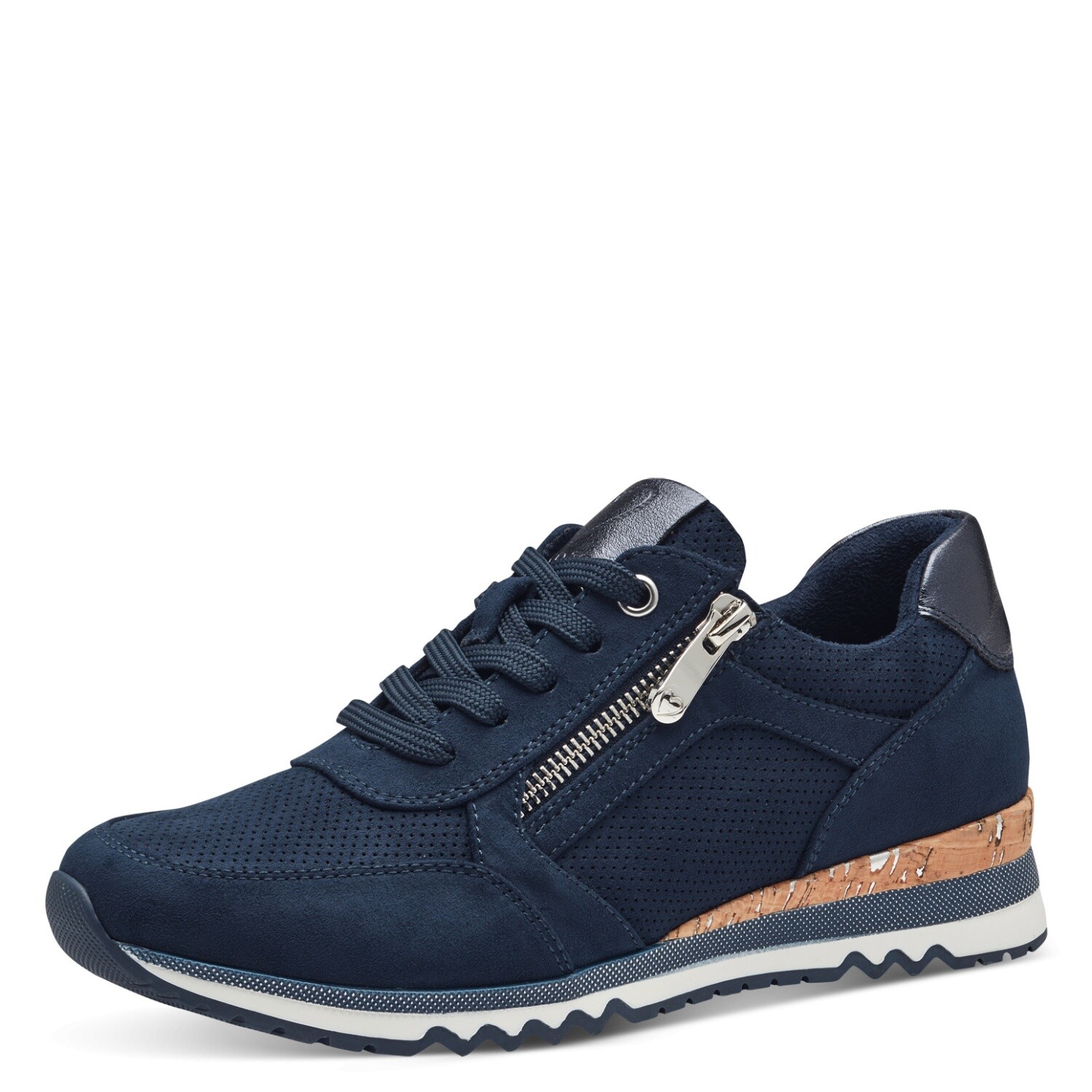 Zapatilla deportiva - azul marino textil/sintético