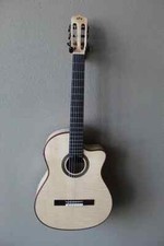 Brand New Cordoba Fusion 12 Acoustic/Electric Classical Guitar - White Sands