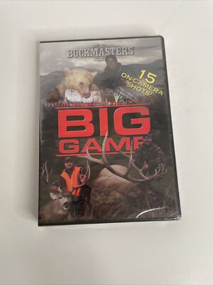 BUCKMASTERS - The Thrill of the Hunt - Big Game DVD NEW/SEALED