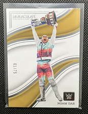 Noam Dar #76 WWE NXT 2023 Panini Immaculate Wrestling Card. Serial #61/75.