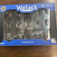 Wizkids Warlock Tiles: Town Watch HD Primed Plastic NIB