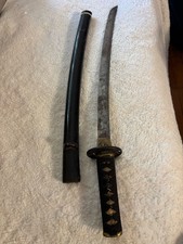 Early Rare Antique Japanese Samurai sword wakizashi Edo Period Signed 19