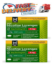 2 Pack - Member  s Mark Nicotine Mini Lozenge,Flavor: Mint 4 MG . 216 ct.