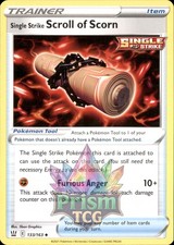Single Strike Scroll of Scorn 133/163 Uncommon Battle Styles Pokemon