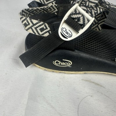 Chaco Women's Size 8 Black White Zx1 Classic Adjustable Sport