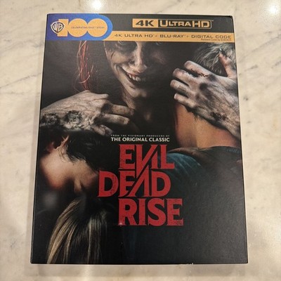 Evil Dead Rise 4K UHD + Blu-ray + Slipcover Sam Raimi Horror Movie ...