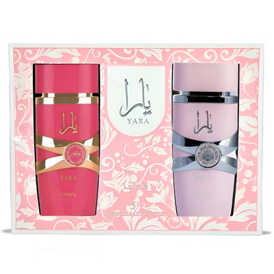 Lattafa Yara & Yara Candy Geschenkset 2x100ml Eau de Parfum Damen