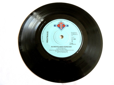 Heatwave   Always And Forever           GT 236          VINYL MINT