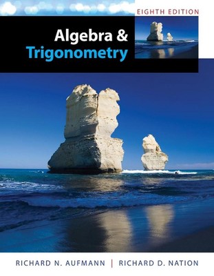 Algebra and Trigonometry 8th Edition by Richard Nation (English) Hardcover Book