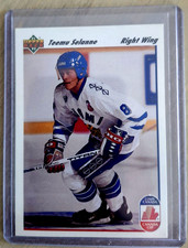 1991-92 Upper Deck #21 Teemu Salanne RC