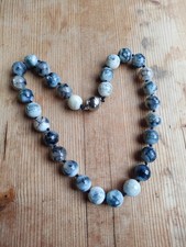 Funkelnde Vintage-Kette aus Drachenachat &ndash; Facettierter Schliff Magnetverschluss