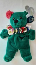 1999 Planet Plush "LEILANI" Hawaiian Bear by Sally Winey LE 36000 Bean Bag