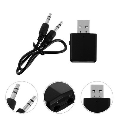 USB 5.0 Audio -Wireless -Sender -Empfängeradapter für Laptop (schwarz)