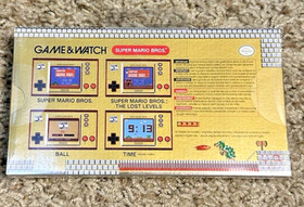 Nintendo Super Mario Bros Handheld Game and Watch 35th Anniversary Edition New